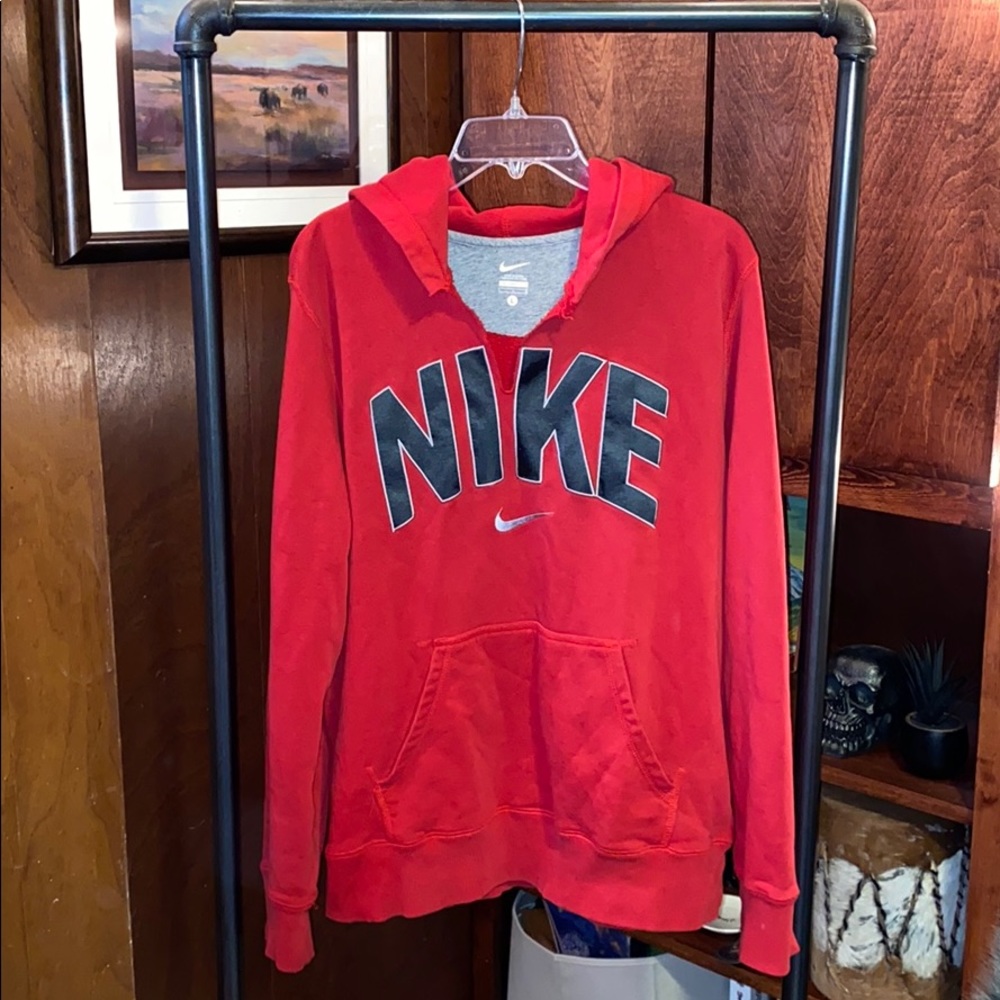 Red Nike Hoodie
